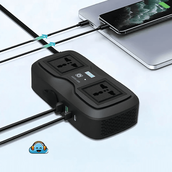 اینورتر فندکی خودرو گرین لاین مدل GC-233 — تصویر ۸
