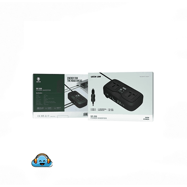 اینورتر فندکی خودرو گرین لاین مدل GC-233 — تصویر ۹