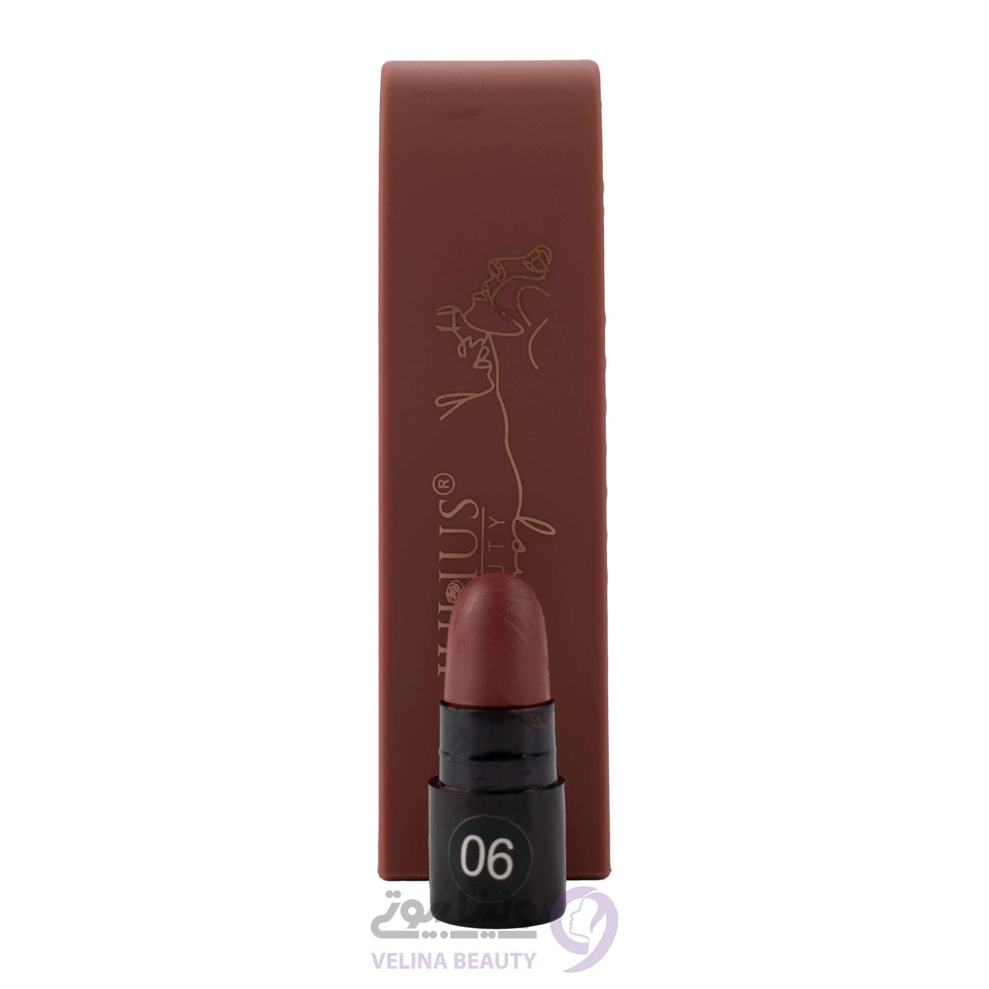 رژ لب جامد مات بیوتی 8رنگ 3.6گرم — تصویر ۷