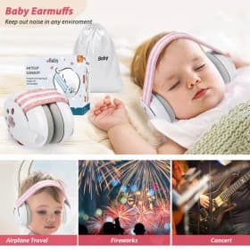 نویزگیر و محافظ گوش نوزاد Baby Earmuff — تصویر ۱۰