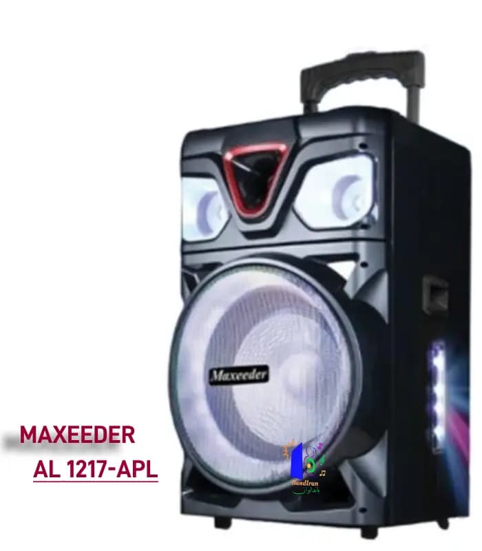 اسپیکر مکسیدر شارژی برقی مدل AL 1217-APL — تصویر ۷