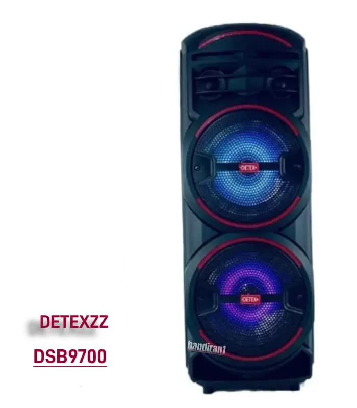 اسپیکر بلوتوثی دتکس مدل 9700