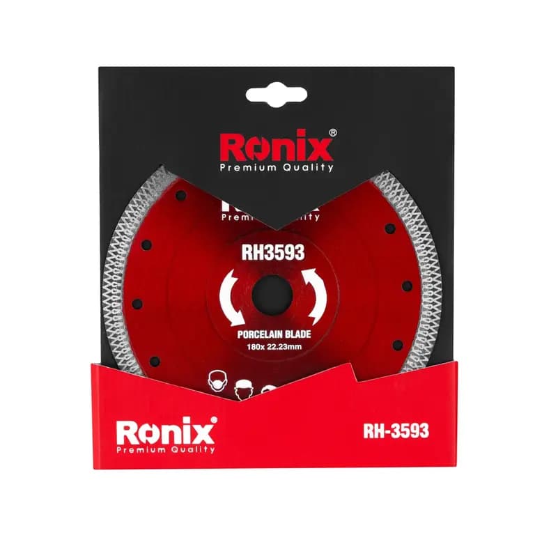 صفحه پرسلان بر سایز ۱۸۰ میلی‌متر رونیکس مدل RH-3593 — تصویر ۵