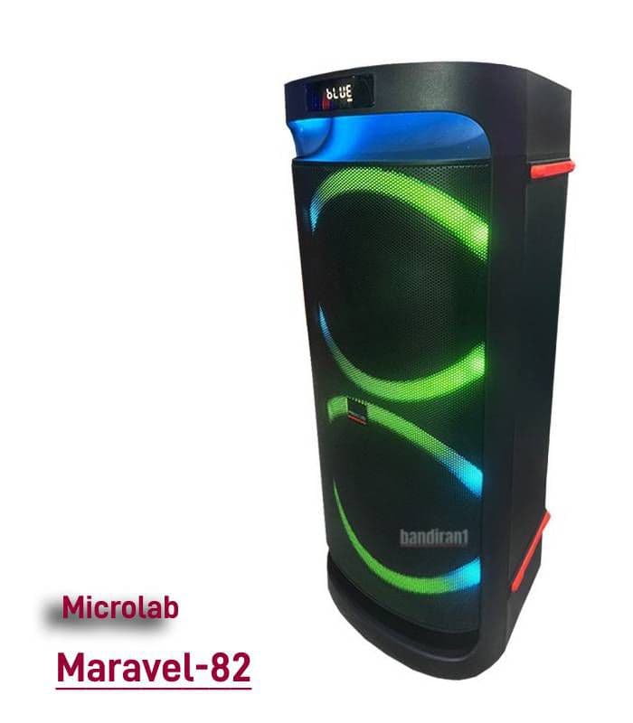 اسپیکر قابل حمل بلوتوثی میکرولب مدل مارول marvel-82 — تصویر ۲