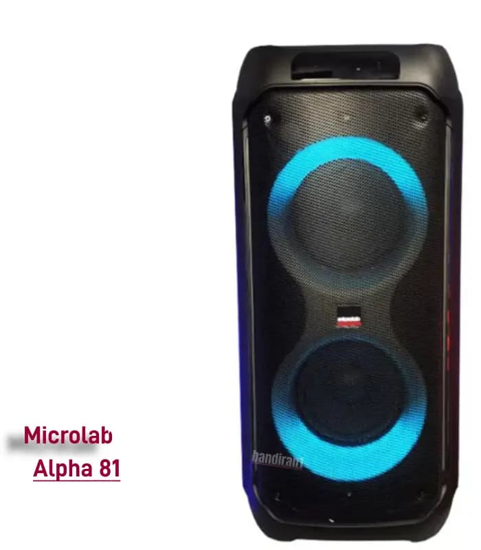 اسپیکر شارژی میکرولب مدل alpha 81