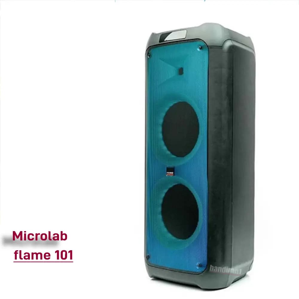 اسپیکر شارژی میکرولب مدل FLAME 101