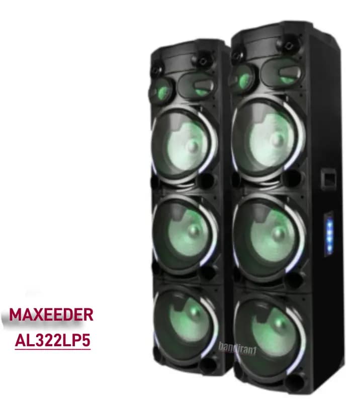 اسپیکر خانگی مکسیدر مدل MX-DJ3102 AL 322 LP5 — تصویر ۲