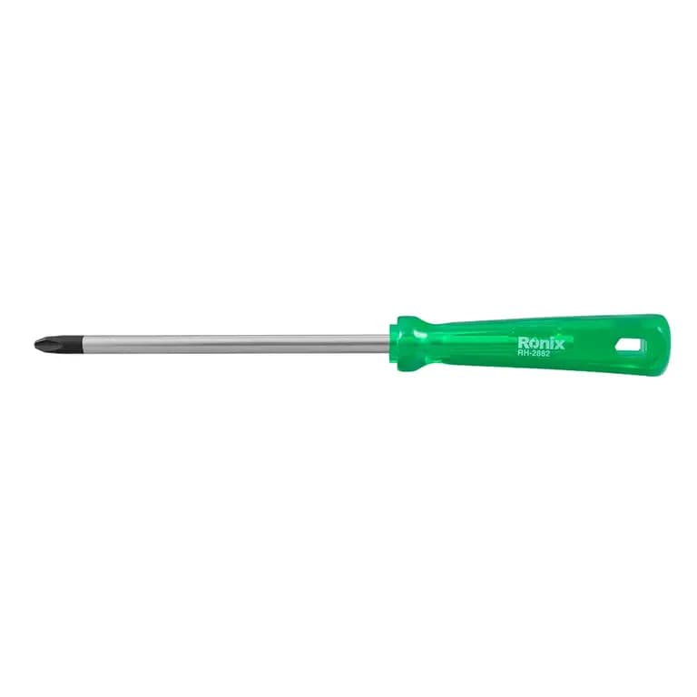 پیچ گوشتی تکی ساده 8 در 150 چهارسو کریستالی رونیکس مدل RH-2882