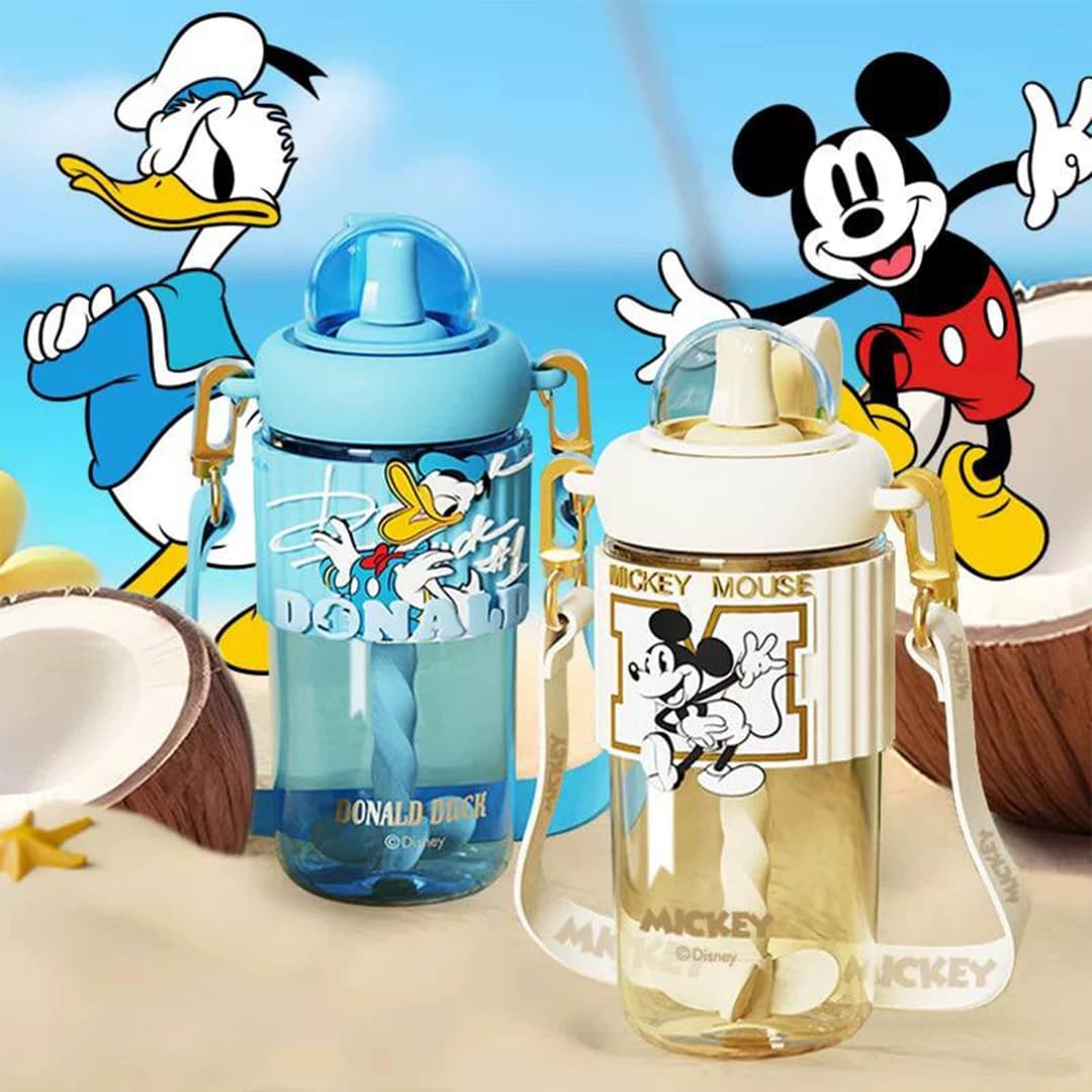 قمقمه نی دار و همزن دار 620 میل Disney — تصویر ۲