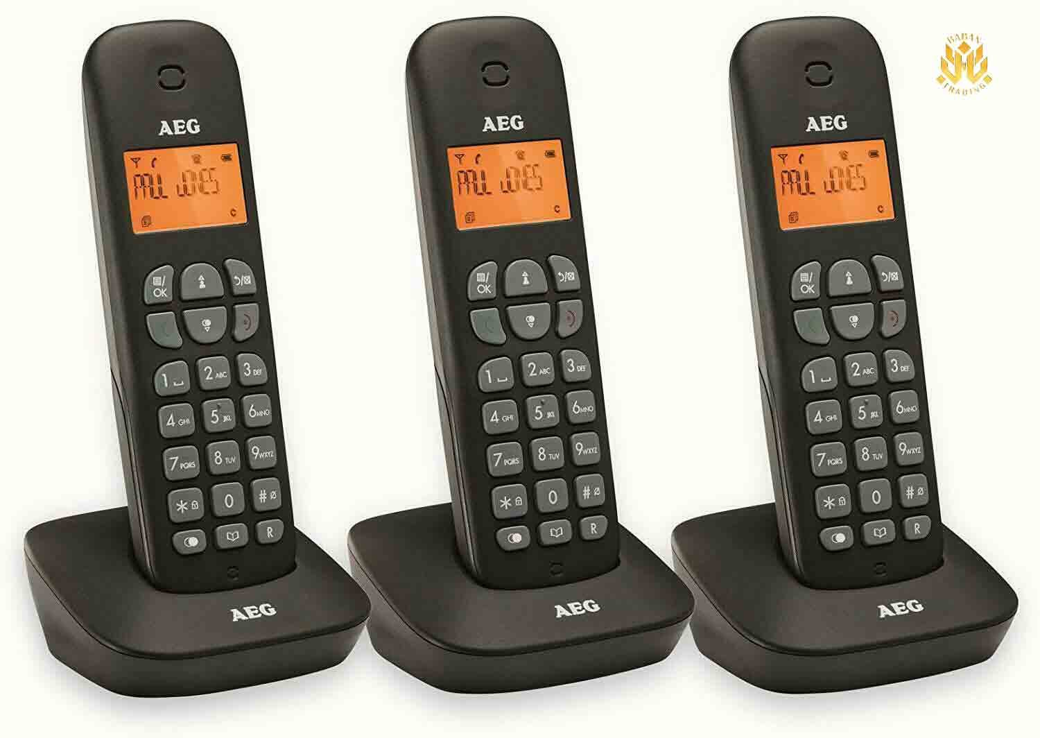 تلفن بی‌سیم AEG مدل Voxtel D135 Twin — تصویر ۲