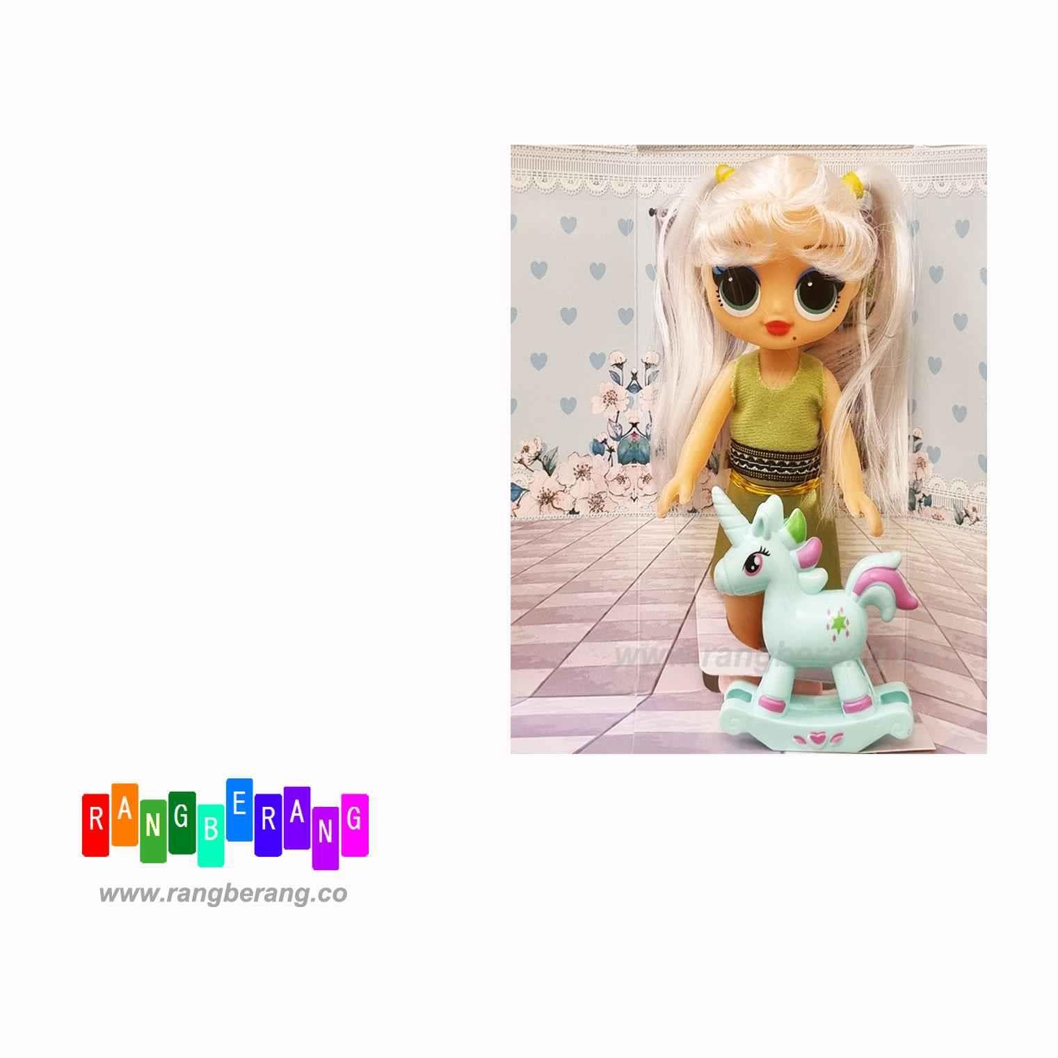 عروسک LOL مدل Happy مو طلایی — تصویر ۳