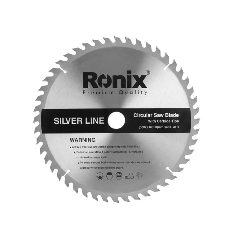 تیغ اره الماسه چوب 300*48 مدل RH-5132 برند رونیکس