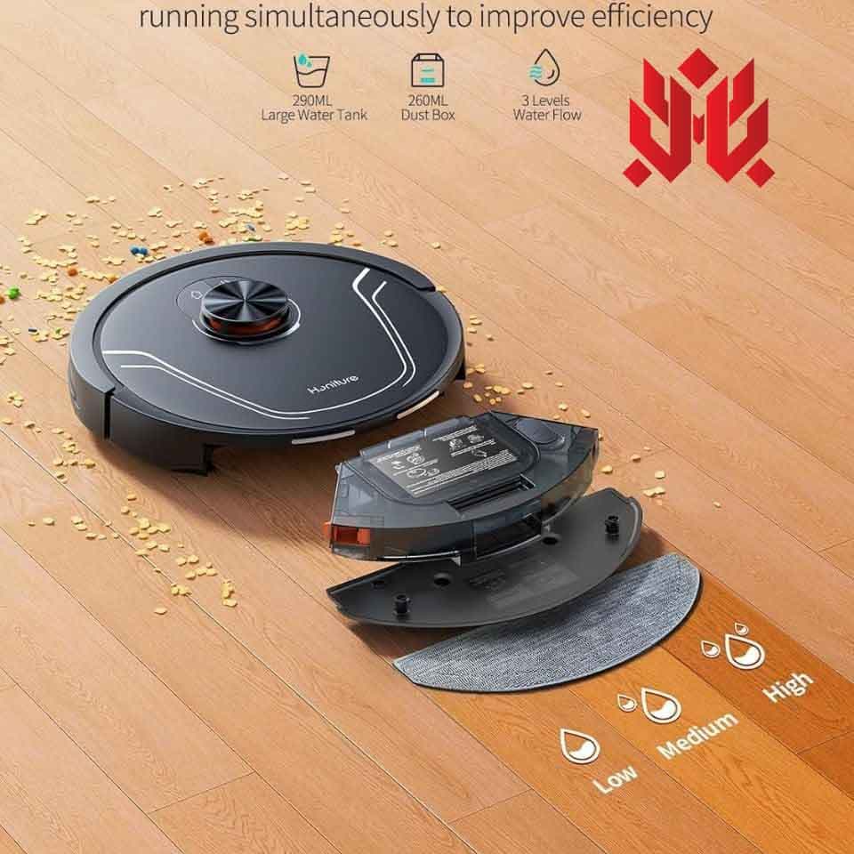 جارو ربات HONITURE مدل V8 PRO — تصویر ۵