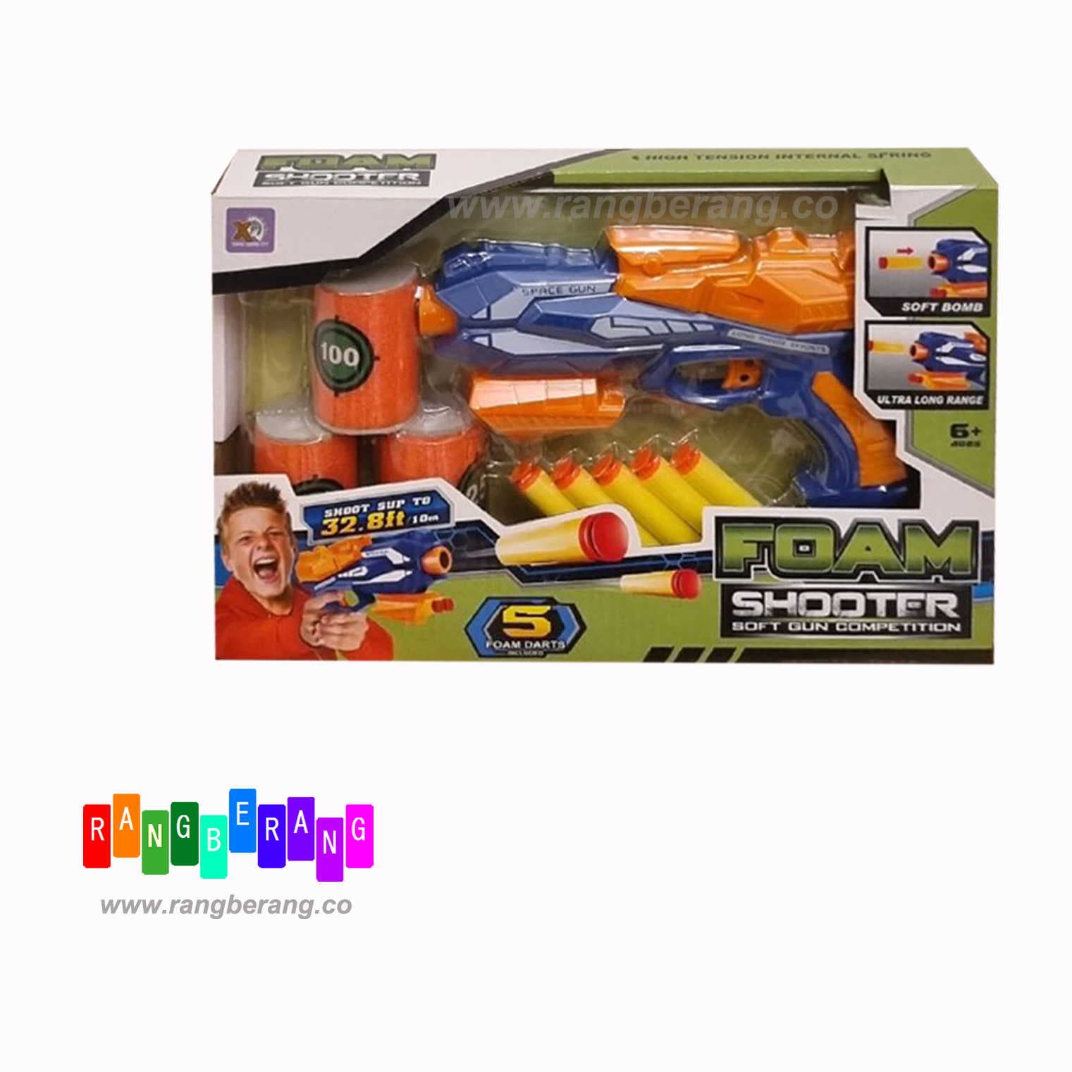 اسلحه تیر فومی FOAM SHOOTER — تصویر ۴