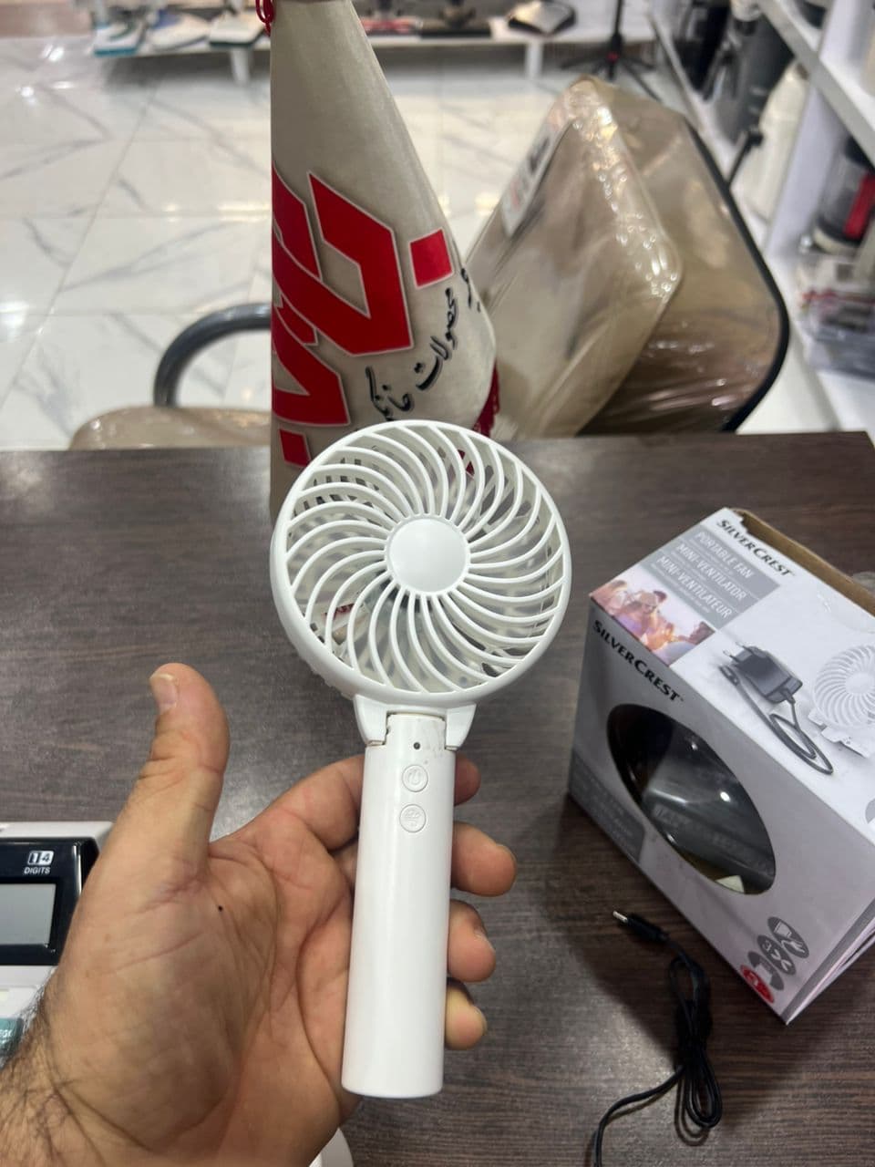 پنکه شارژی Silver Crest Mini-Ventilator — تصویر ۸