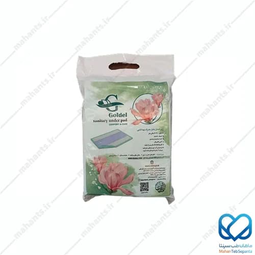 زیرانداز بهداشتی بیمار گلدل بسته 5 عددی