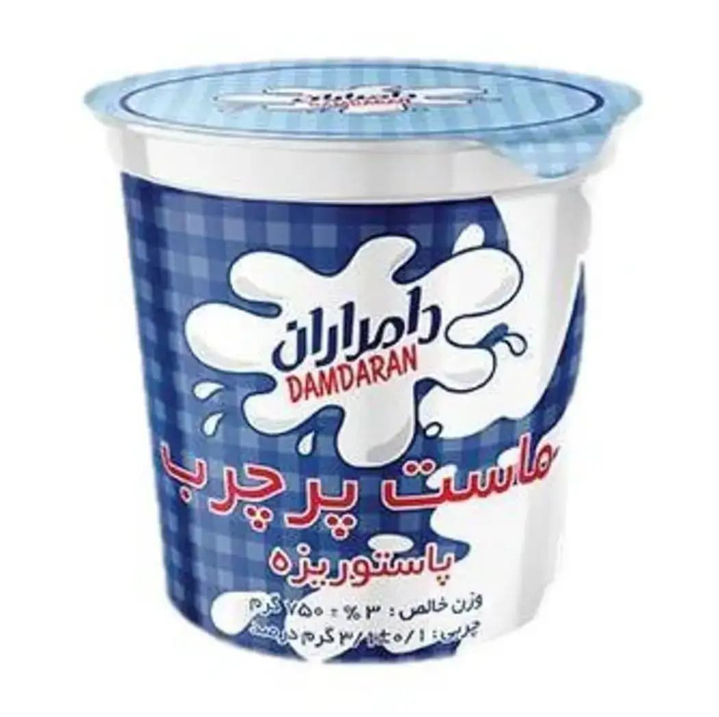 ماست تازه پرچرب دامداران 750 گرم — تصویر ۲