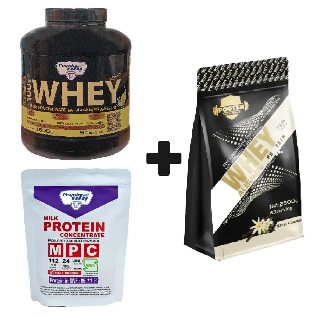 پک ریکاوری پیشرفته (WPC75 + WheyAlbumin75 + MPC85) — تصویر ۲