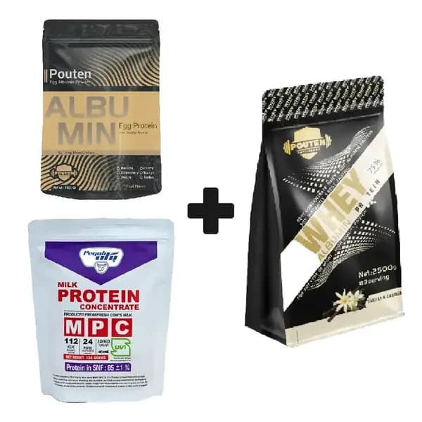 پک کات پیشرفته (MPC85 + Albmin75 + WheyAlbumin75) — تصویر ۲