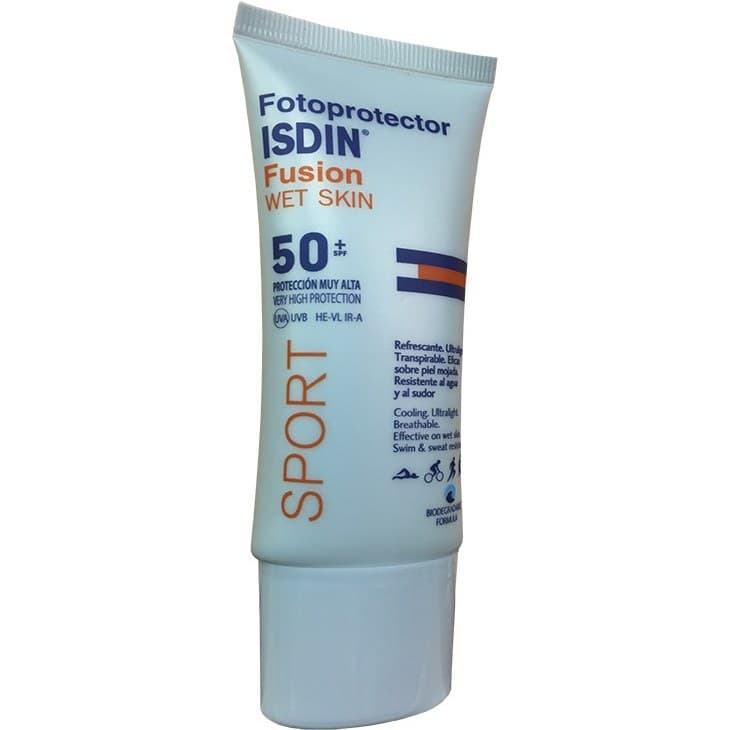 کرم ضد آفتاب فیوژن ایزدین مدل اسپرت بیرنگ SPF50 — تصویر ۲