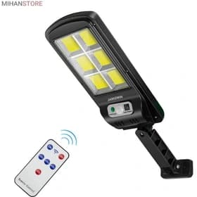 چراغ خورشیدی دیواری سنسوردار Super Bright رنگ مهتابی