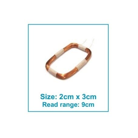 آنتن RFID خارجی 345uH سایز 2x3cm — تصویر ۴