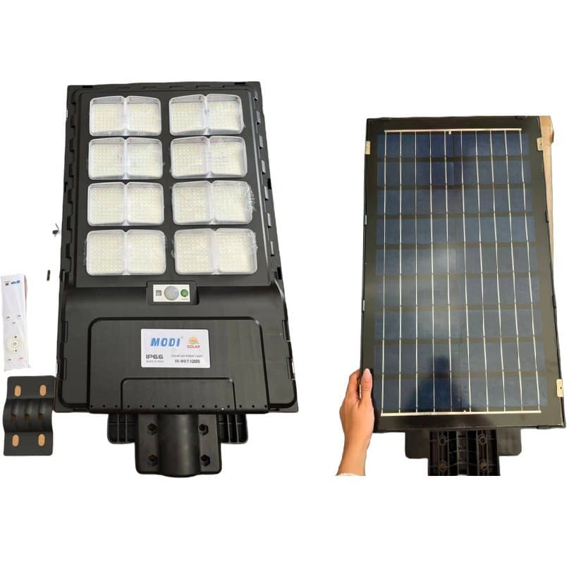 چراغ خیابانی خورشیدی مودی مدل MD732000 ظرفیت ۲۰۰۰ وات — تصویر ۹
