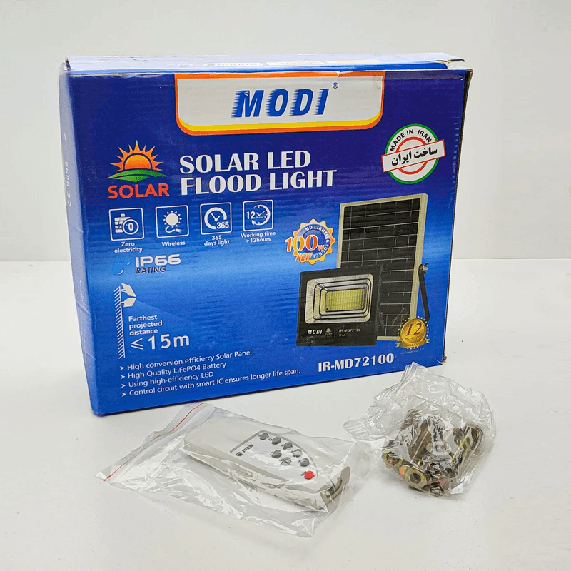پروژکتور خورشیدی مودی مدل IR-MD72100 — تصویر ۸