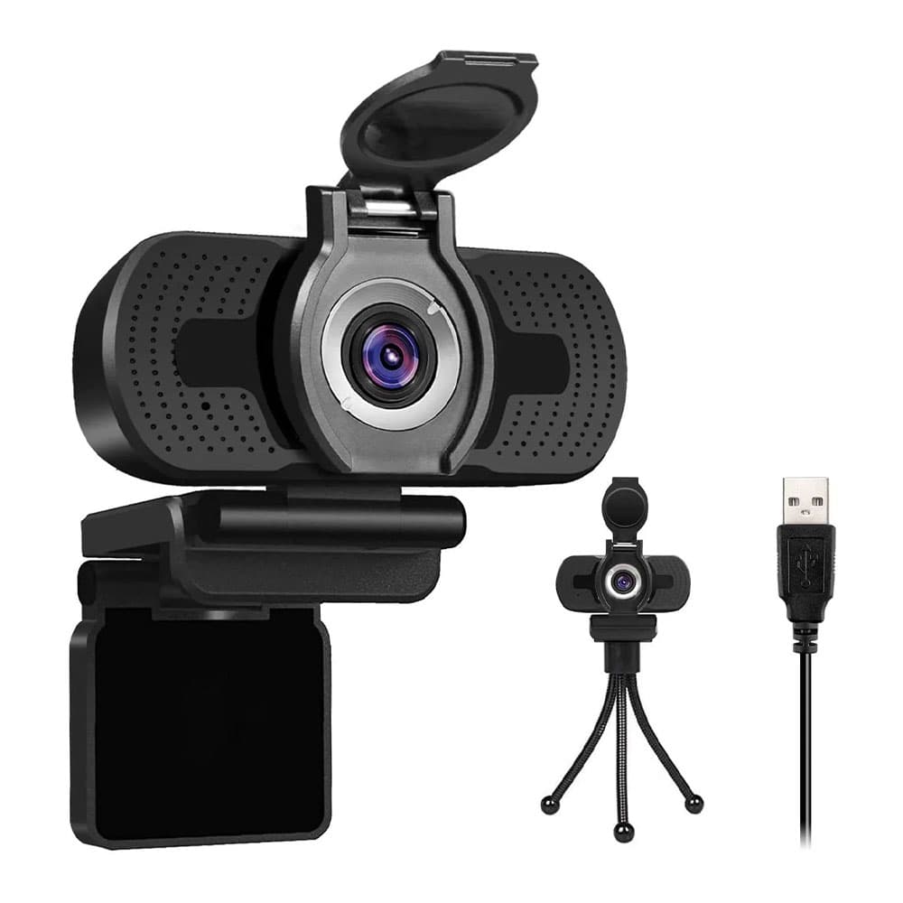 وب کم فول اچ دی 1080p لرم تک (LarmTek) با میکروفون داخلی و شاتر حریم خصوصی