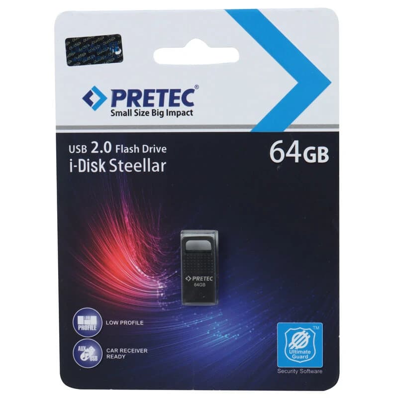 فلش 64 گیگ پرتک Pretec i-Disk Steellar — تصویر ۳