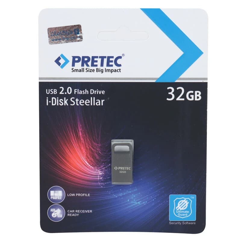فلش 32 گیگ پرتک Pretec i-Disk Steellar — تصویر ۳