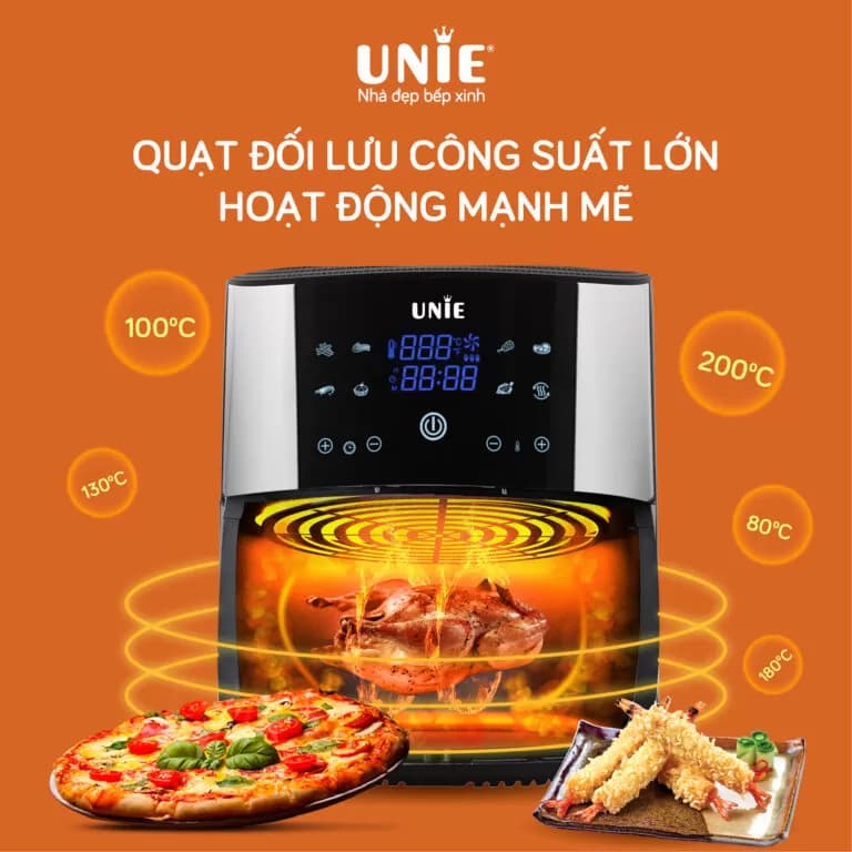 سرخ کن بدون روغن یونی مدل UE_800 — تصویر ۵