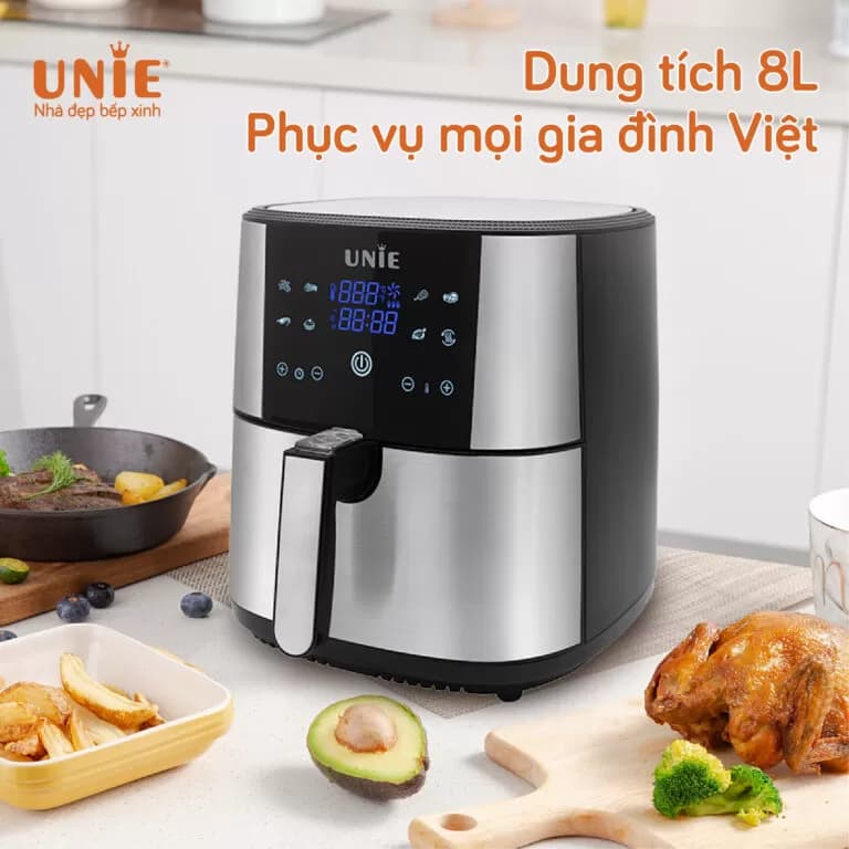 سرخ کن بدون روغن یونی مدل UE_800 — تصویر ۶
