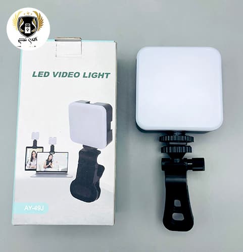 رینگ لایت سلفی مدل LED VIDEO LIGHT AY-49J — تصویر ۵