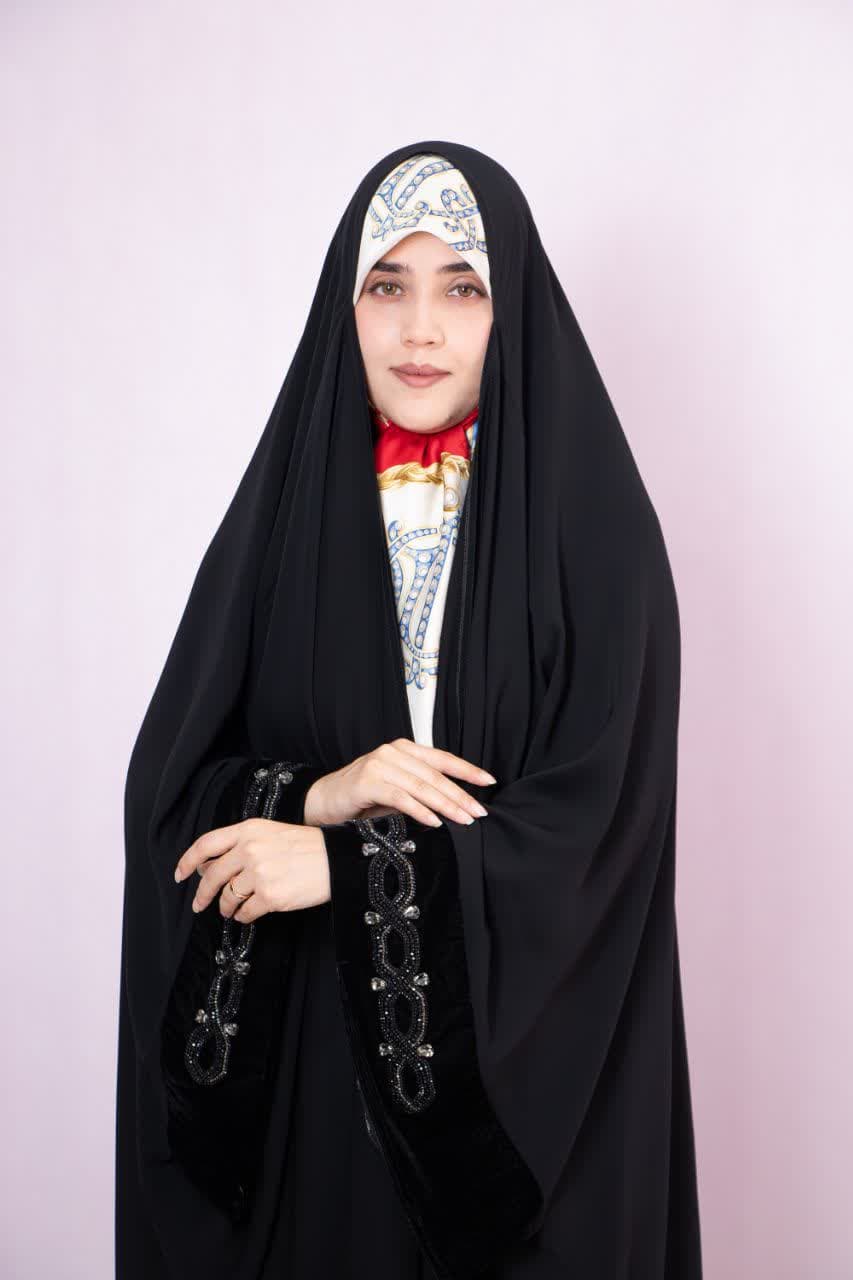 چادر پرنسس جواهر مارپیچ — تصویر ۴