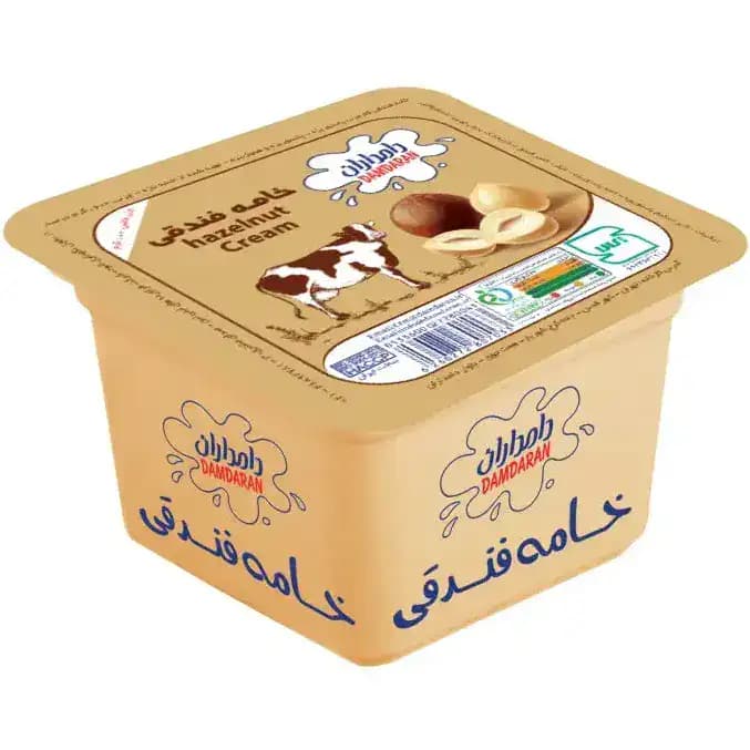 خامه فندقی دامداران 100 گرم
