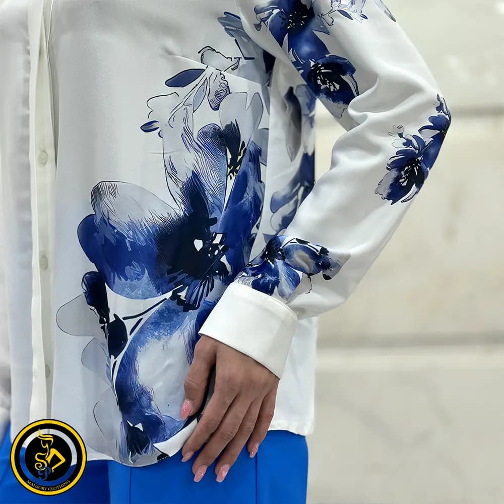 شومیز گلدار — تصویر ۹