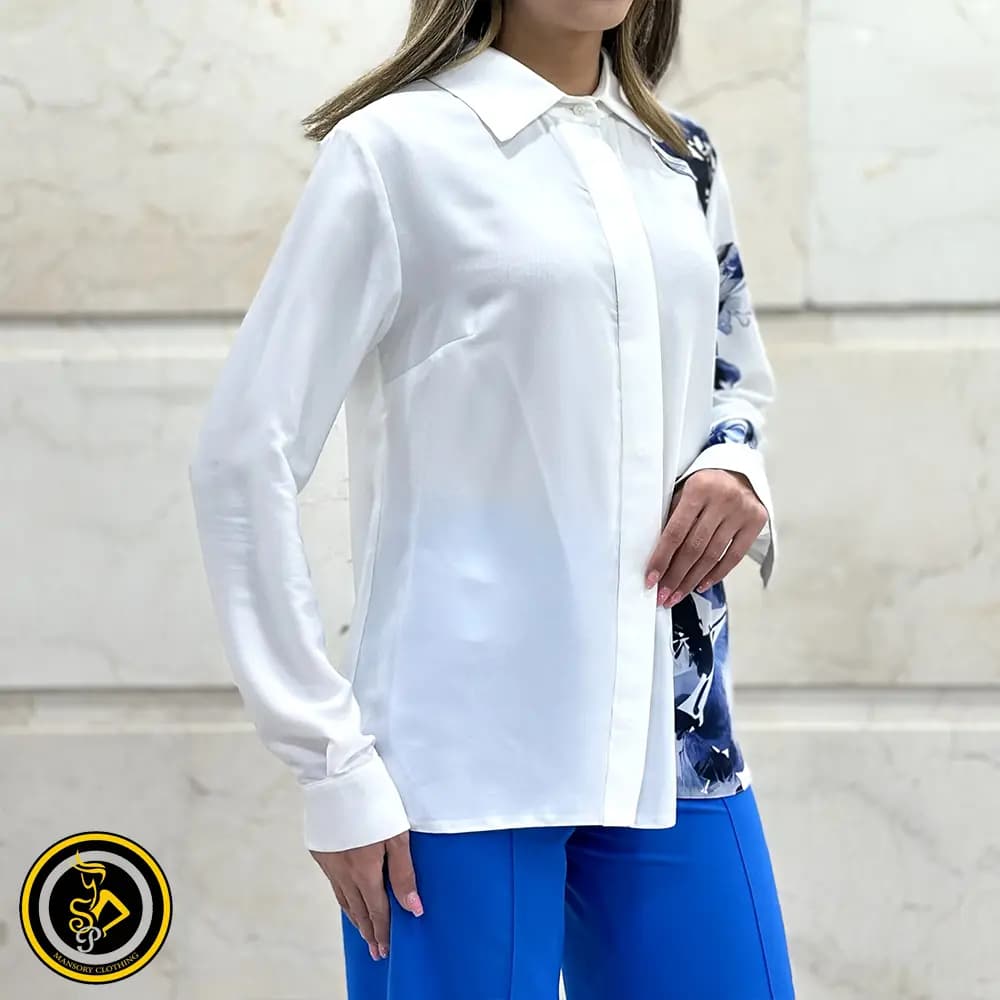 شومیز گلدار — تصویر ۸