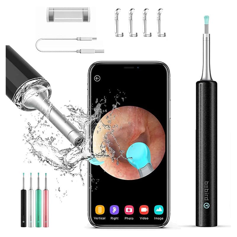 گوش پاک کن با آندوسکوپ دیجیتال BEBIRD C3 — تصویر ۹