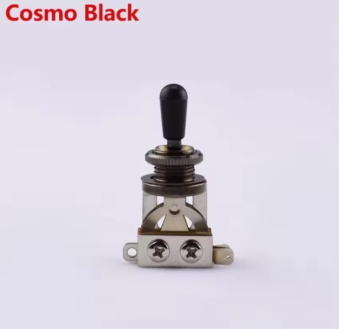 تاگل سوئیچ سلکتور حالته گیتار الکتریک Epiphone ساخت کره، رنگ Cosmo Black — تصویر ۲