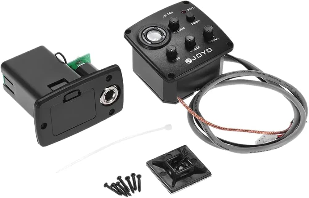 پیکاپ پری آمپ گیتار کلاسیک و آکوستیک JOYOJE303 — تصویر ۱۰