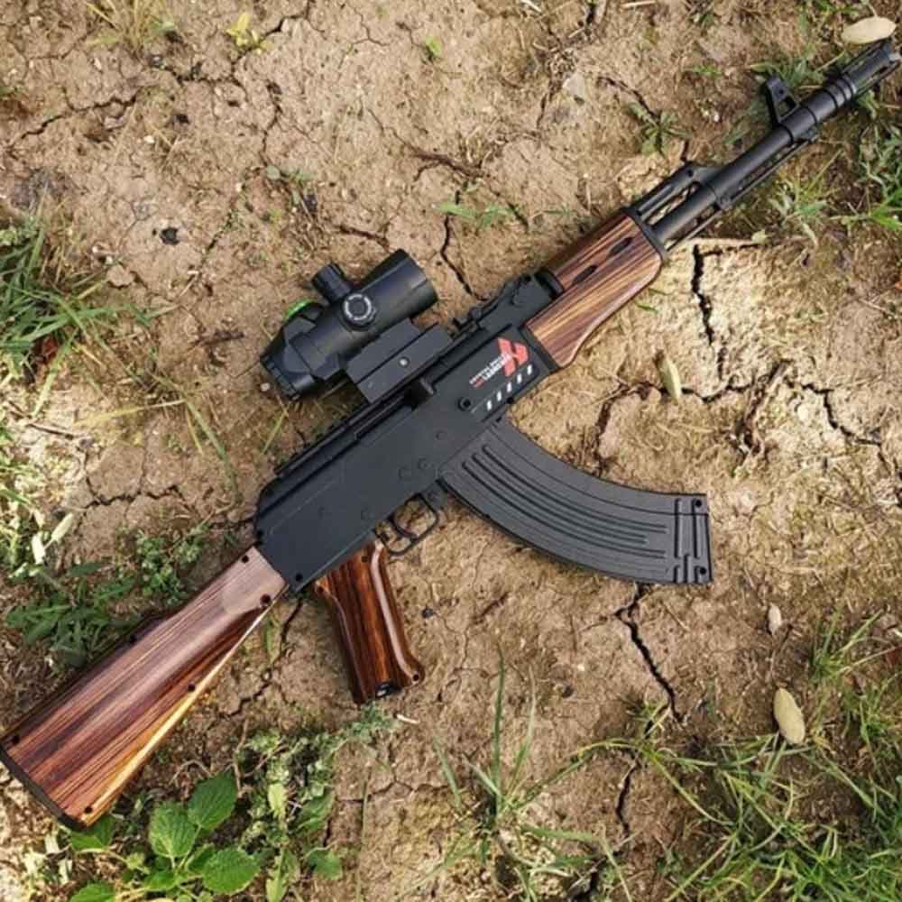 تفنگ تیر ژله ای شارژی مدل AK47 — تصویر ۵