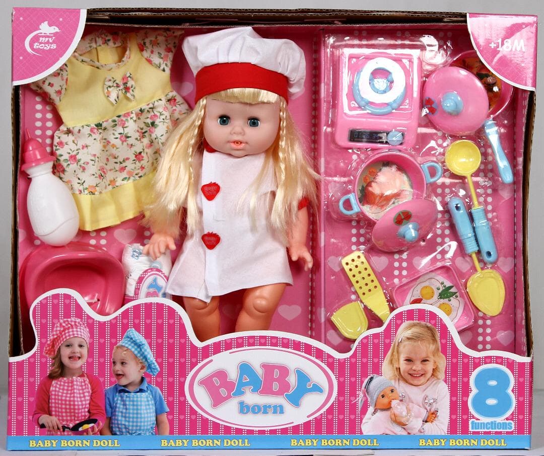 عروسک بی بی برن Baby born mv633 — تصویر ۲