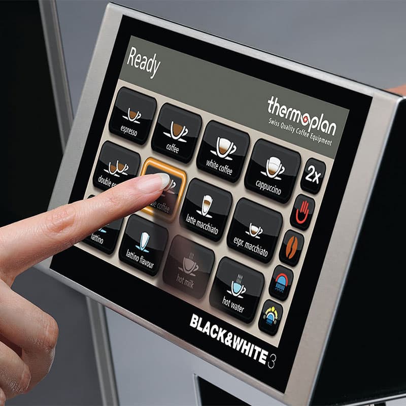 اسپرسو ساز صنعتی thermoplan Black&White3 ctm — تصویر ۵