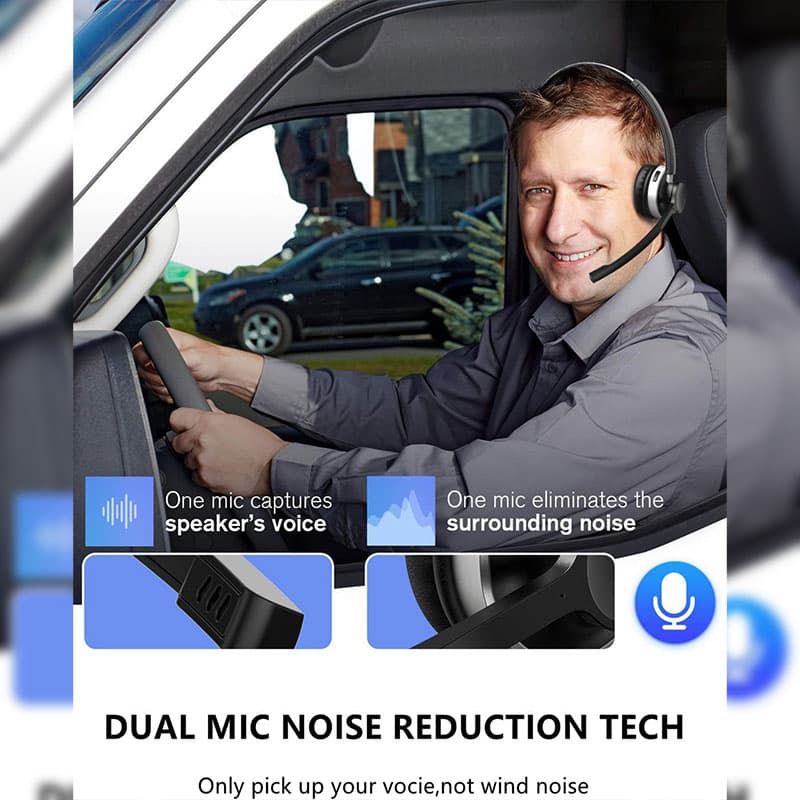 هدفون بی سیم DH334BH میکروفون دار — تصویر ۵