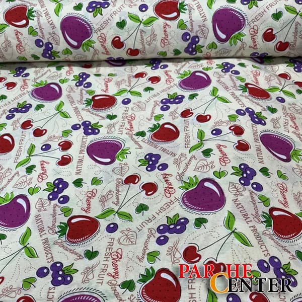 پارچه آشپزخانه ای مدل میوه ای کد 2 — تصویر ۶