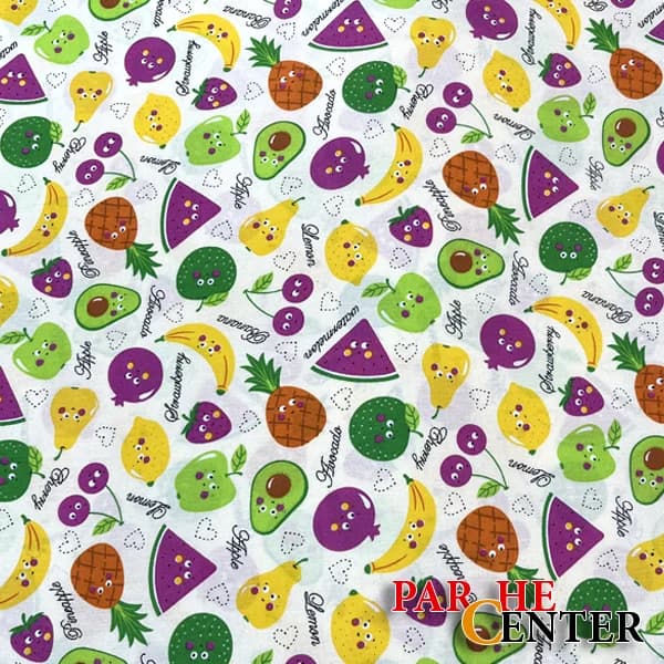 پارچه آشپزخانه ای مدل میوه ای کد 1