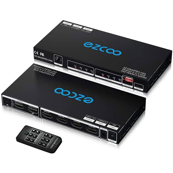 ماتریس سوئیچ ۴ در ۲ HDMI برند ezcoo