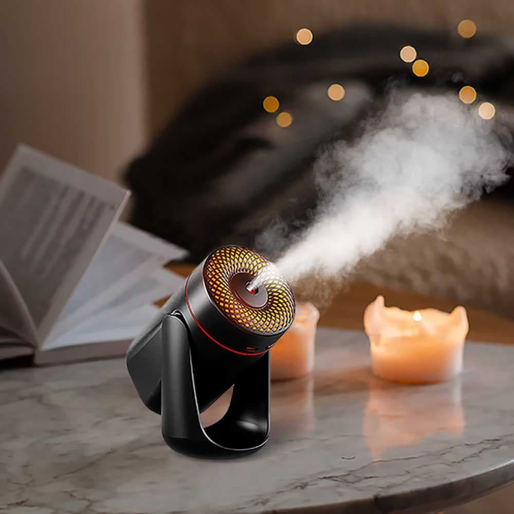 رطوبت ساز رومیزی بی صدا با مه 360 درجه — تصویر ۴