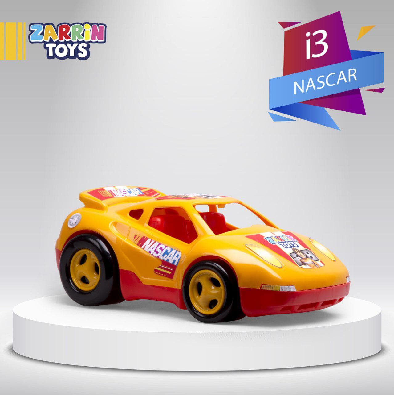 ماشین زرین تویز مسابقه ای مدل Nascar — تصویر ۳